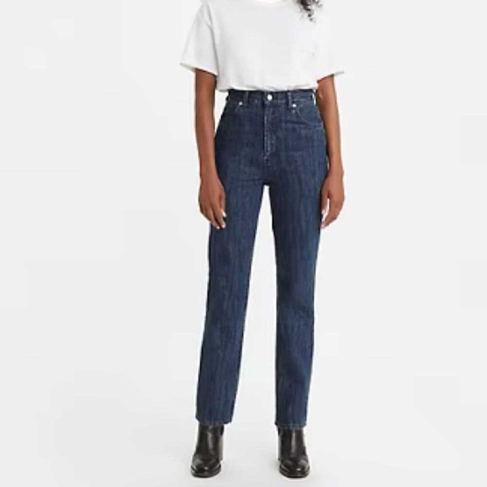 Levi’s Weathered 70s high Street ultra high rise slim straight leg jeans Size 29